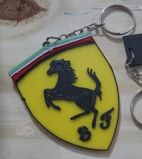 Ferrari porte clés 3d print model - Mito3D