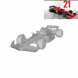 Ferrari Mission worfeln 21 Ferrari Mission worfeln 3d print model - Mito3D