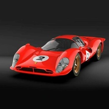 ferrari p4 330 red car le mans 3d print model - Mito3D