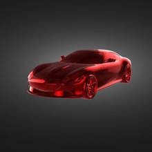 Ferrari Roma 3d print model - Mito3D