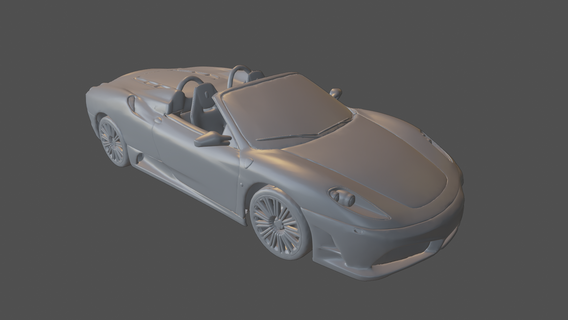 Ferrari scuderia 16m 16 2005 2006 2007 2000 2008 2010 araignée voiture véhicule roadster sports 3d Priint 3d print model - Mito3D