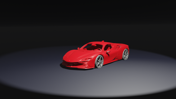 Ferrari sf90 3d print model - Mito3D