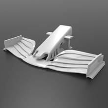 ferrari sf90h f1 nose cone wing formula 1 car miniature model scale replica race 3d print model - Mito3D
