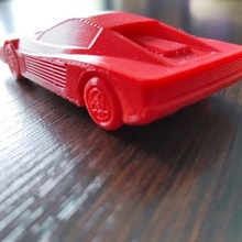 ferrari testarossa Stampa posto 3d print model - Mito3D