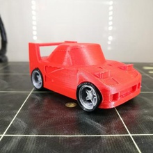 f40 ferrari toy game red racecar vehicle arttoy rossocorsa 3d print model - Mito3D
