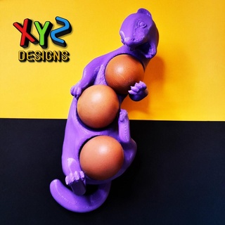 furetto uovo tazza animale cucina 3d print model - Mito3D