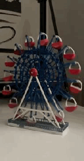 ferris roue 3d modèle stl easyprint facile impression jouet Jeu 3d print model - Mito3D