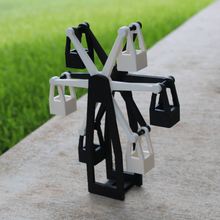 roda-gigante de plantio a casa ao ar livre suculentas plantas parque diversões plantadeira 3d print model - Mito3D