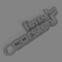 ferry corsten - keychain logo fashion llavero logotipo dj djs trance 3d print model - Mito3D