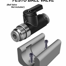 festo valve support various plane 3d print model - Mito3D