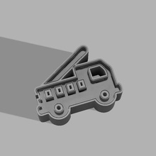 itfaiye kamyonu Led 3d print model - Mito3D