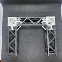 ff4 Fachwerk Architektur Fachwerke Struktur strukturell bauen Gebäude Nützlichkeit Konstruktion konstruieren anschließbar modular 3d print model - Mito3D