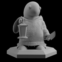 ff7 tonberry final fantasy statue figure remake art tifa 3d print model - Mito3D