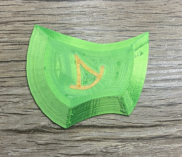 ffxiv evocatore calcolo pin arte gioielleria arr 3d print model - Mito3D