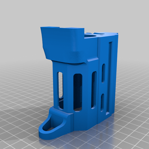 fgc9 Fass Halter Benutzerdefiniert mlok 3D print model - Mito3D