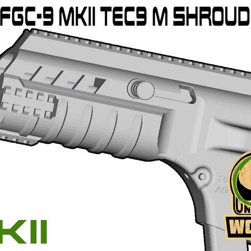 fgc9 mkii tec9 ensemble fgc 9 fgc9mk2 fgc9mkii mk2 sport_outdoor 3D print model - Mito3D