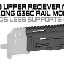 fgc9 upper receiver lungo ferrovia g36c nls mod vari fgc fgc-9 picatinny rail la sport all'aria aperta 3d print model - Mito3D