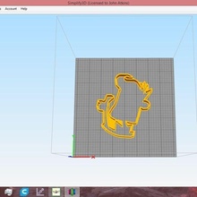 fgteev funnel boy cookie cutter 3d print model - Mito3D