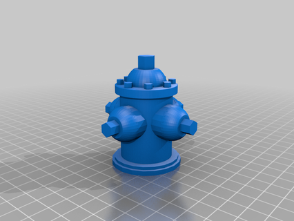 fhw city tap 28mm 28mmscale dnd miniature fire hydrant buildings structures 3d print model - Mito3D