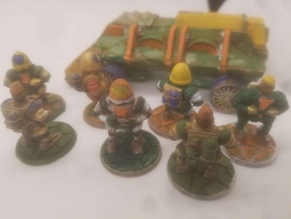 fhw diarr troops helmet 40k beacon doom dnd miniature grim dark mini monkey space dwarves wargaming scifi warhammer toy game accessories 3d print model - Mito3D