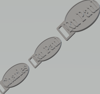 fhw mama ru belt buckle paul charles accessories 3d print model - Mito3D