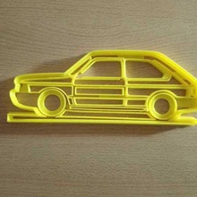 fiat 147 biscuit cutter various car cookies cookie 3d print model - Mito3D