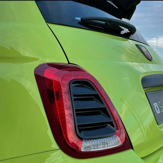Fiat 500 abarth 595 Luft Einnahmen Deflektoren Startseite Mantel halt Rückseite 3d print model - Mito3D