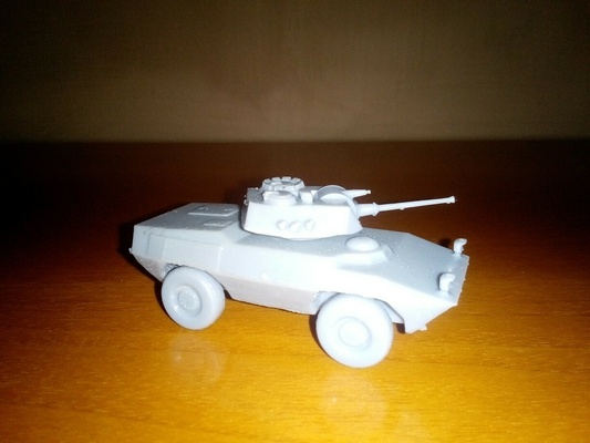 fiat 6616 apc zırhlı iveco ordu askeri araç 4x4 anti riot keşif araba birlik ulaşım jandarma 3d print model - Mito3D