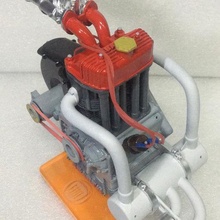 fiat Abarth 595 motor mimari 3d print model - Mito3D
