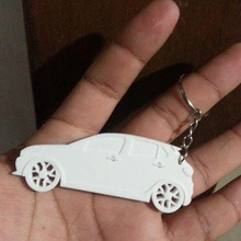 fiat argo keychain key ring chain auto cars original car art 3d print model - Mito3D