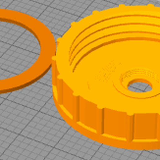 fíat ducato dethleffs tapa tanque agua conductor 3D print model - Mito3D