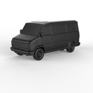 fiat ducato passengervan 1981 pre-supported diecast miniatures scalemodels collectibles 1 32 43 64 76 87 cars precision supported hobby diorama vehicles detailing collectors automobilia custom 3d print model - Mito3D