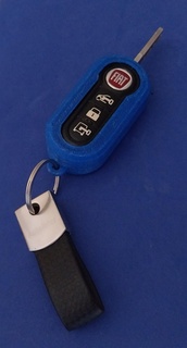 Fiat Schlüssel Fall Mantel 3d print model - Mito3D