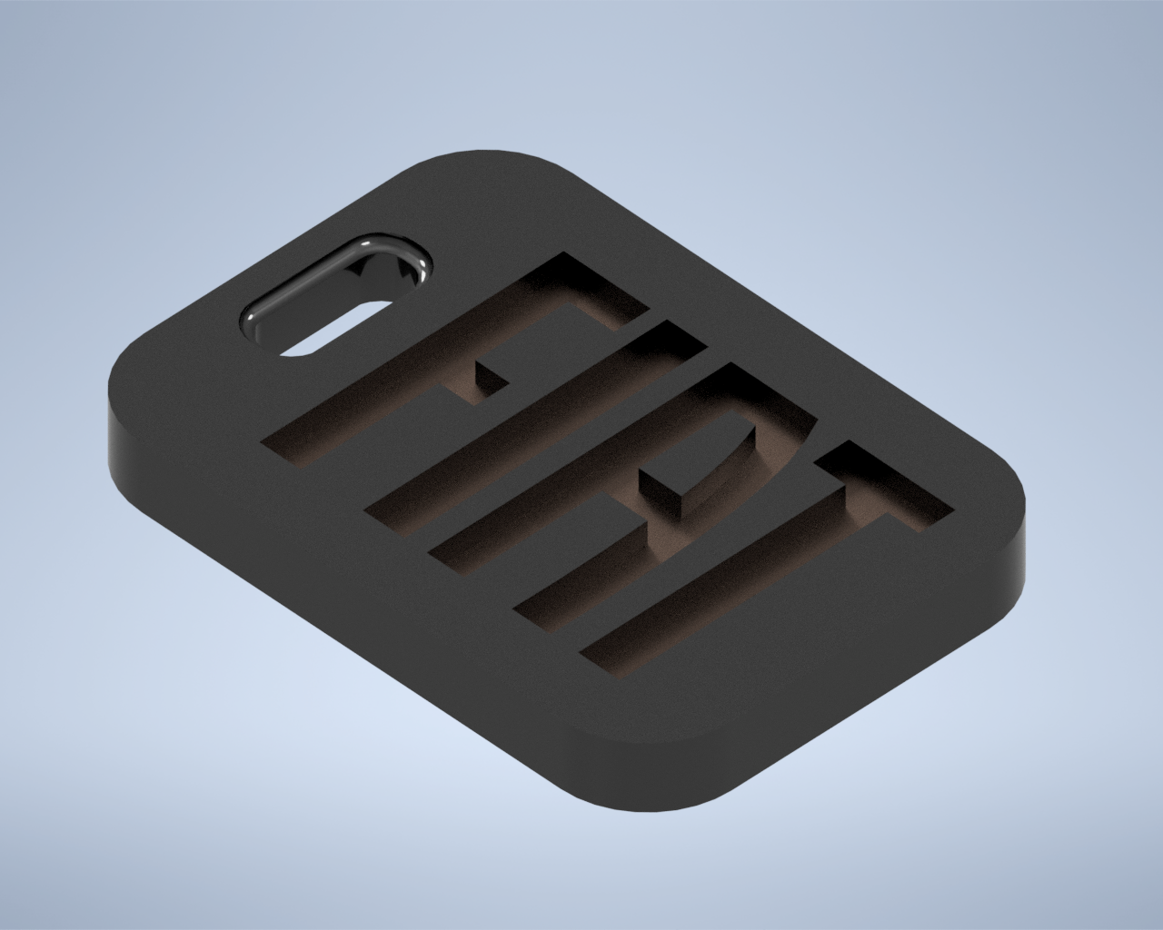 décret logo emblème porte clés italien voiture clé mode conception 3D print model - Mito3D