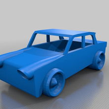 fiat luxus carro - vom munde abgespart art modelli 3d print model - Mito3D