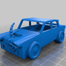 fiat luxus wagon art models 3d print model - Mito3D
