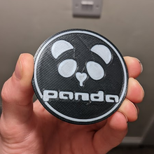 décret Panda porte gobelet Coaster 3d print model - Mito3D