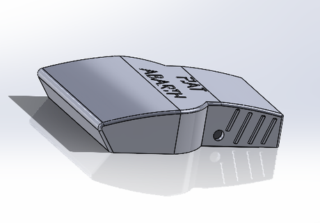 fiat Punto 55s hava Kutu bileklik bilek kabul yedek Bölüm 3d print model - Mito3D