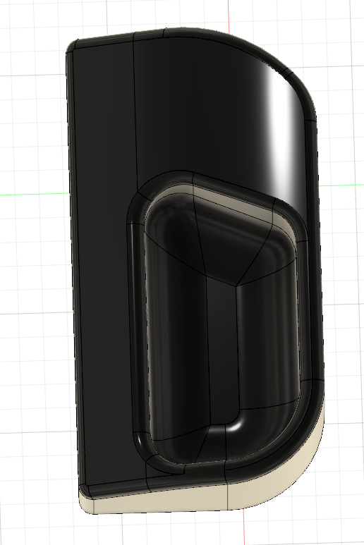 Fiat punto evo Motor Startseite Mantel Griff 3D print model - Mito3D