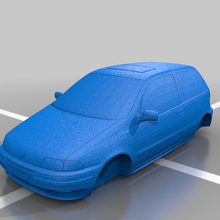 fiat punto gt gioco veicoli 3d print model - Mito3D