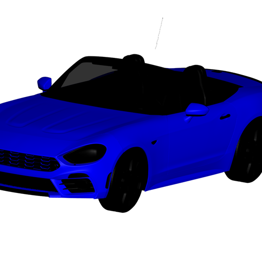 decreto aranha Abarth 3D print model - Mito3D