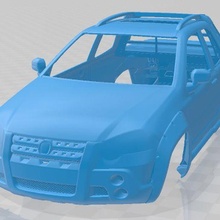 fíat estrada aventuras 2013 imprimible cuerpo coche vehiculo juego espacio scalextric Tamiya rc miniz pasatiempo micro 3d print model - Mito3D
