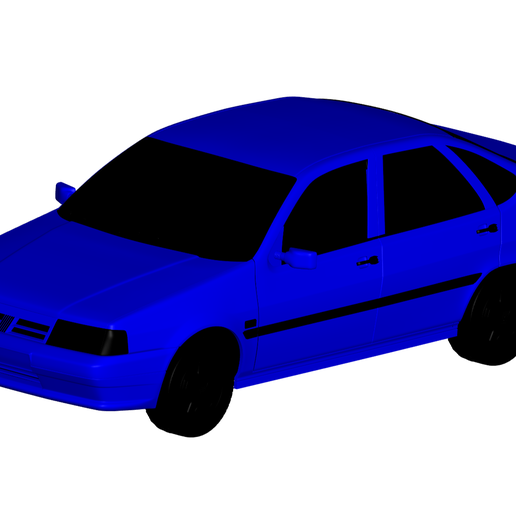 fiat tempra 3D print model - Mito3D