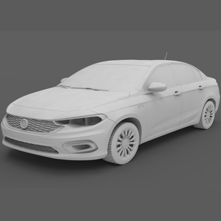 fiat tipo 2018 Egeo 3d Stampa stampabile gratuito macchina design suv guado fiesta 2022 rally BMW m3 3d print model - Mito3D