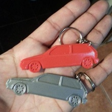 fíat llavero llave anillo cadena auto coches original coche vehiculo Arte 3d print model - Mito3D