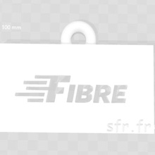 la fibre de trousseau sfrfr art anneau porte-clés la fibre décrochage 3d print model - Mito3D