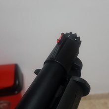 fiber point m870 breacher various red shotgun view airsoft tokyo marui 3d print model - Mito3D