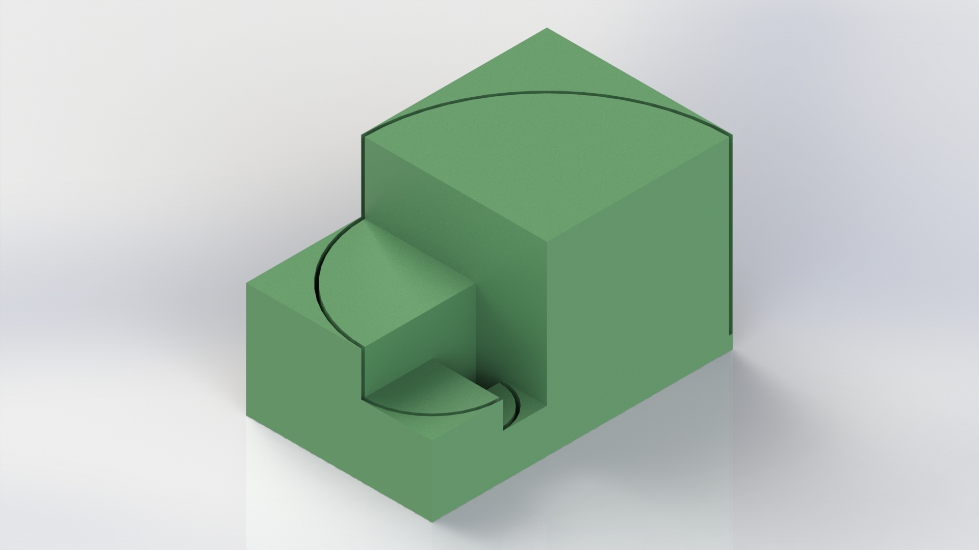 fibonacci bloccare 3D print model - Mito3D