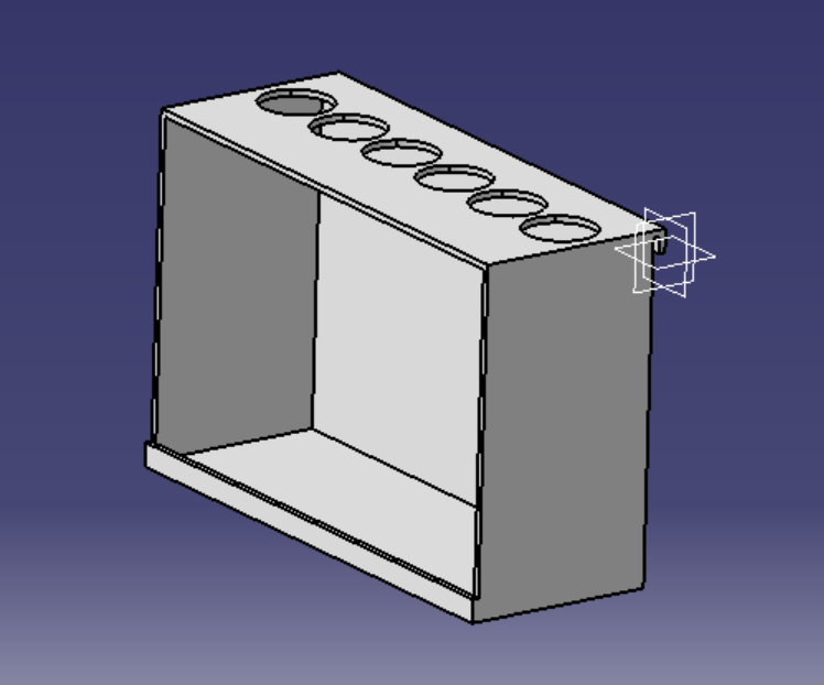 fibrone holder blackboard 3D print model - Mito3D