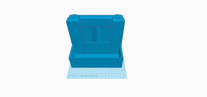 fibroni lavagna gomma per cancellare titolare supporto vettore bozze scrivania conveniente biromero 3d print model - Mito3D